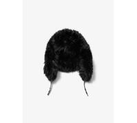 MK Cappello trapper in pelliccia sintetica - Nero - Michael Kors ONE SIZE