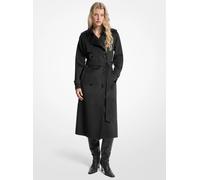 MK Cappotto in misto lana con cintura - Nero - Michael Kors XXL