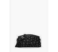 MK Clutch convertibile Athena con applicazioni floreali - Nero - Michael Kors ONE SIZE