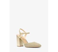 MK Décolleté Alexa Flex in mesh metallizzato glitterato - Oro - Michael Kors EU 39