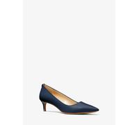 MK Décolleté Alina Flex in pelle con mezzo tacco - Blu - Michael Kors EU 35.5