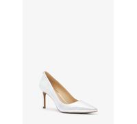 MK Décolleté Alina Flex in pelle craquelé metallizzata - Argento - Michael Kors EU 39