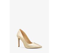 MK Décolleté Alina Flex in pelle metallizzata stampa serpente - Oro - Michael Kors EU 41