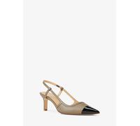 MK Décolleté Alora slingback in pelle - Naturale - Michael Kors EU 38.5