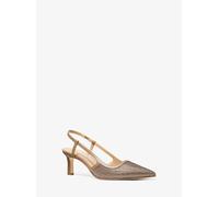 MK Décolleté Alora slingback in pelle scamosciata - Naturale - Michael Kors EU 38