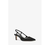MK Décolleté Alora slingback in pelle scamosciata - Nero - Michael Kors EU 40