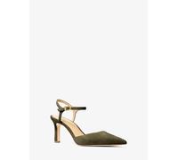 MK Décolleté Amara slingback in pelle scamosciata - Verde - Michael Kors EU 36.5