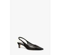 MK Décolleté Amara slingback in pelle tagliata al laser - Nero - Michael Kors EU 40.5