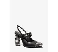 MK Décolleté Matilda in pelle con borchie - Nero - Michael Kors EU 40