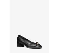 MK Décolleté Piper Flex in pelle con tacco a blocco - Nero - Michael Kors EU 38