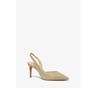 MK Décolleté slingback Alina Flex in mesh metallizzato glitterato - Oro - Michael Kors EU 42.5