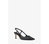 MK Décolleté slingback Alora con stampa logo - Nero - Michael Kors EU 41