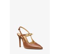 MK Décolleté slingback Dina Flex in pelle - Marrone - Michael Kors EU 37