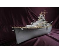 MK Design - Pacchetto di dettagli per modellino Trumpeter della corazzata Bismarck, scala 1:200