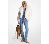 MK Giacca cropped in pelliccia sintetica - Naturale - Michael Kors