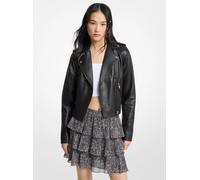MK Giacca da moto in pelle - Nero - Michael Kors L