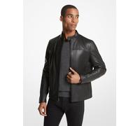 MK Giacca Racer in pelle - Nero - Michael Kors L