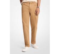 MK Jeans Finn a gamba dritta in denim stretch - Marrone - Michael Kors 32x32