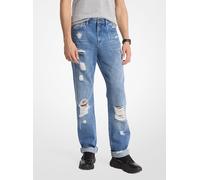 MK Jeans Finn effetto consumato - Blu - Michael Kors 30X34
