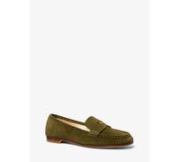 MK Loafer Jennings in pelle scamosciata - Verde - Michael Kors EU 36.5