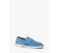 MK Loafer Wesley in pelle scamosciata - Blu - Michael Kors EU 43