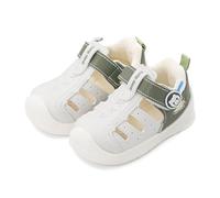 MK MATT KEELY Sandali Neonato Estive Scarpe Primi Passi Traspirante Bambino Sandali Punta Chiusa con Suole Gomma Antiscivolo,Verde,EU 21(CN 18)