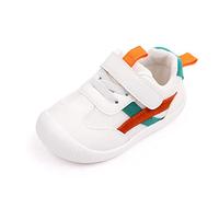 MK MATT KEELY Scarpe Bambina per Primi Passi in Morbida Pelle Unisex Scarpine Neonato Sneakers con Fondo Morbido Ragazza Ragazzo