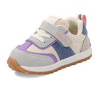 MK MATT KEELY Scarpe Primi Passi Bimbo Bimba Scarpine Neonato Sneakers Comode Traspirante con Suole Gomma Antiscivolo,Viola,EU 26