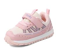 MK MATT KEELY Scarpe Primi Passi Bimbo Bimba Scarpine Neonato Sneakers Comode Traspirante con Suole Gomma Antiscivolo,Rosa,EU 22