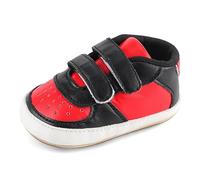 MK MATT KEELY Scarpine Neonato Scarpe Primi Passi per Infanzia Bambino con Suola Antiscivolo,Rosso,6-12 Mesi