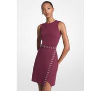 MK Miniabito con borchie - Rosso - Michael Kors XXL