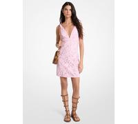 MK Miniabito in pizzo floreale cordonato - Rosa - Michael Kors IT 40