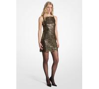 MK Miniabito in pizzo paisley metallizzato - Oro - Michael Kors IT 42