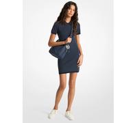 MK Miniabito polo con borchie - Blu - Michael Kors M