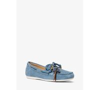 MK Mocassino Fallon in pelle scamosciata - Blu - Michael Kors EU 40