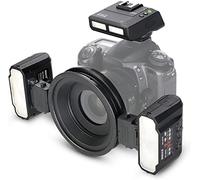 MK-MT24 Macro Twin Lite Wireless Remote Flash con ricetrasmettitore/trigger TTL, compatibile con Nikon D1X D2 D80 D90 D610 D3100 D3200 D3300 D3400 D5000 D5100 D5300 D5500 D5500 7000. Fotocamera SLR