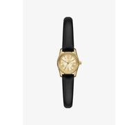 MK Orologio Lexington micro con cinturino in pelle - Nero - Michael Kors ONE SIZE