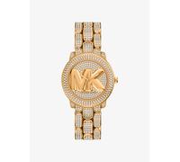 MK Orologio Phoebe in tonalità oro con pavé - Oro - Michael Kors ONE SIZE