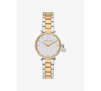 MK Orologio Pyper mini bicolore con pavé - Argento - Michael Kors ONE SIZE