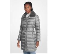 MK Piumino ripiegabile in nylon trapuntato - Grigio - Michael Kors M