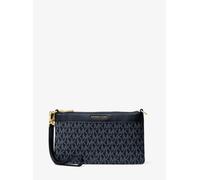 MK Pochette da polso convertibile Jet Set grande con zip e stampa logo - Blu - Michael Kors ONE SIZE