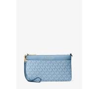 MK Pochette da polso convertibile Jet Set grande con zip e stampa logo - Blu - Michael Kors ONE SIZE