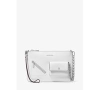 MK Pochette da polso convertibile Jet Set grande Pelle con zip - Bianco - Michael Kors ONE SIZE