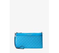 MK Pochette da polso convertibile Jet Set media con logo - Blu - Michael Kors ONE SIZE