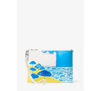 MK Pochette da polso Jet Set convertibile extra-large Michael Kors X Christina Zimpel - Blu - Michael Kors ONE SIZE