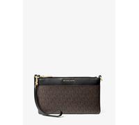 MK Pochette da polso Jet Set media con logo - Marrone - Michael Kors ONE SIZE
