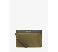MK Pochette da viaggio Brooklyn in nylon - Verde - Michael Kors ONE SIZE
