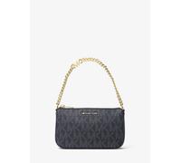 MK Pochette Jet Set piccola con catena e stampa logo - Blu - Michael Kors ONE SIZE