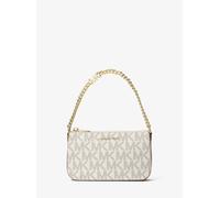MK Pochette Jet Set piccola con catena e stampa logo - Naturale - Michael Kors ONE SIZE