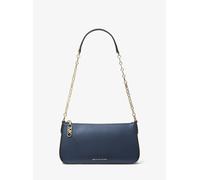 MK Pochette media in pelle con catena e logo Empire - Blu - Michael Kors ONE SIZE